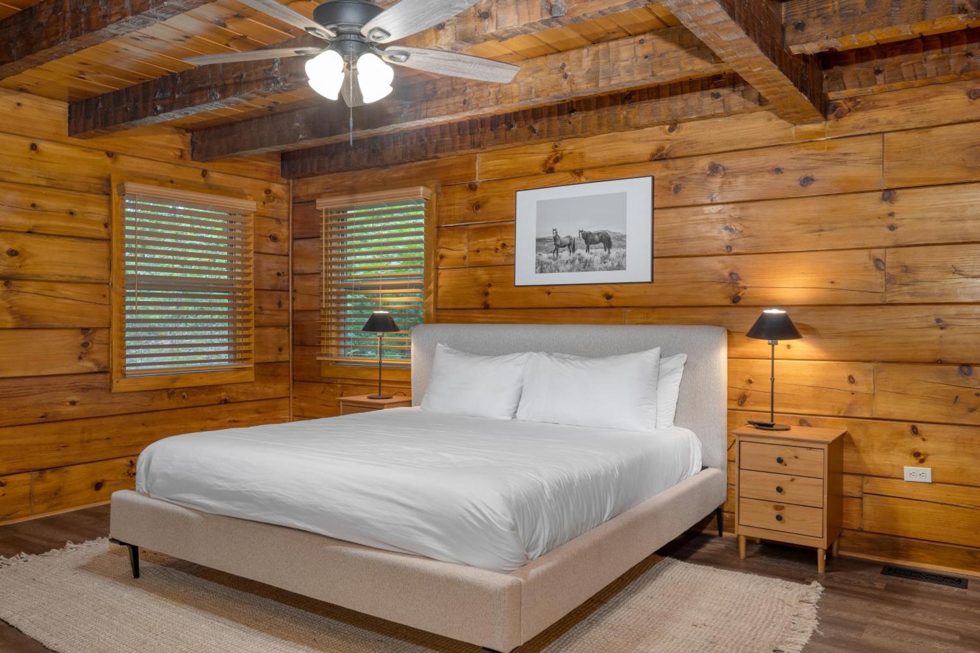 Dudley I By Avantstay Cosy Cabin W Hot Tub Incredible Views Pigeon Forge Exteriér fotografie