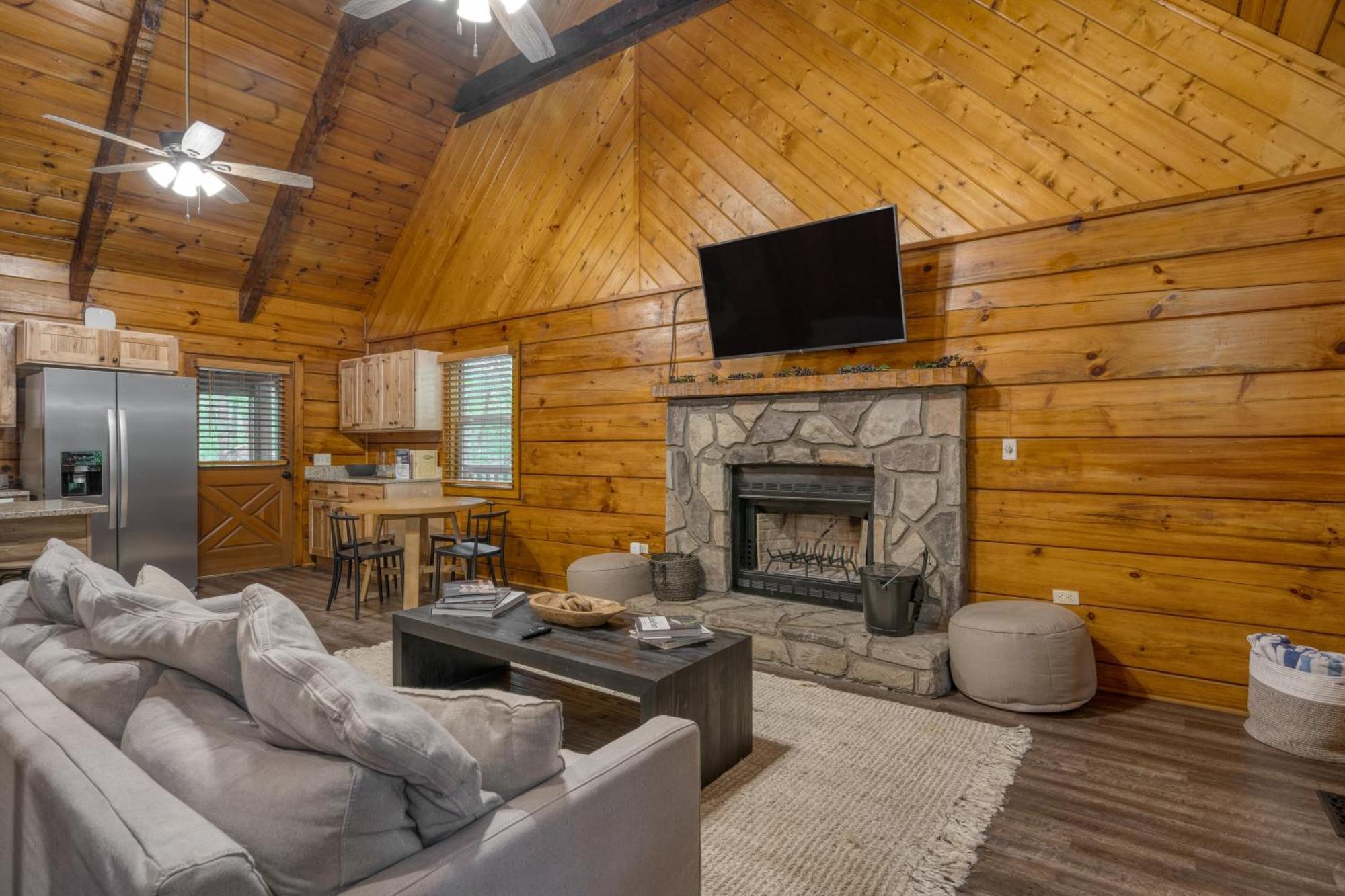 Dudley I By Avantstay Cosy Cabin W Hot Tub Incredible Views Pigeon Forge Exteriér fotografie